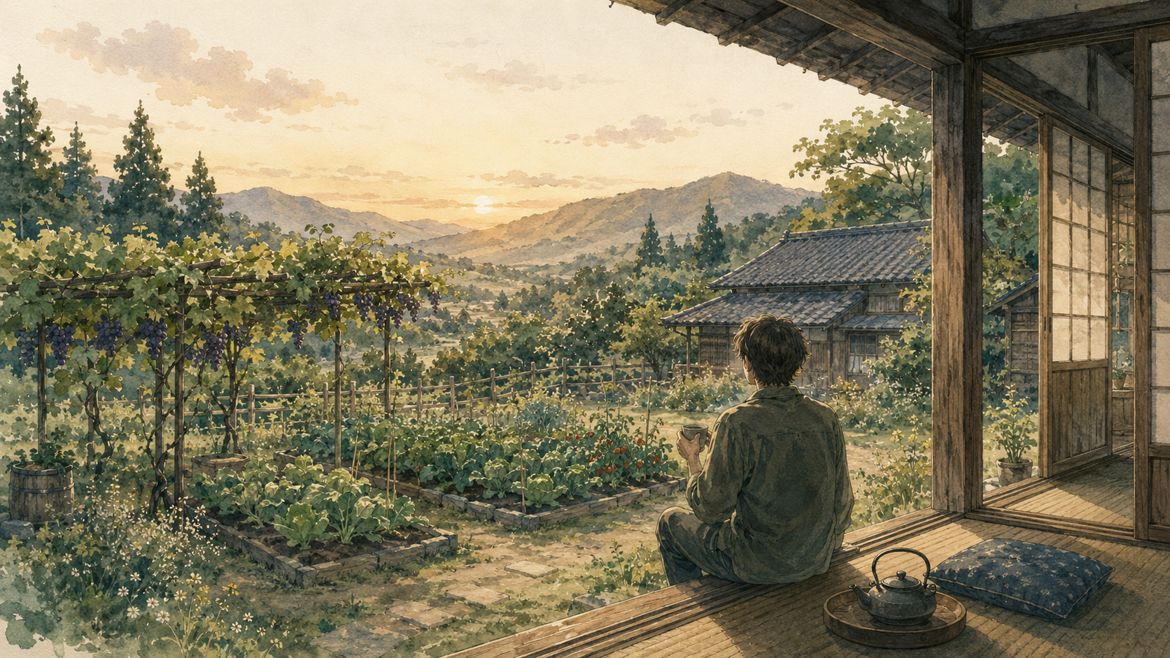 移住して落ち着いた暮らしを送りながら次の一歩を考える人