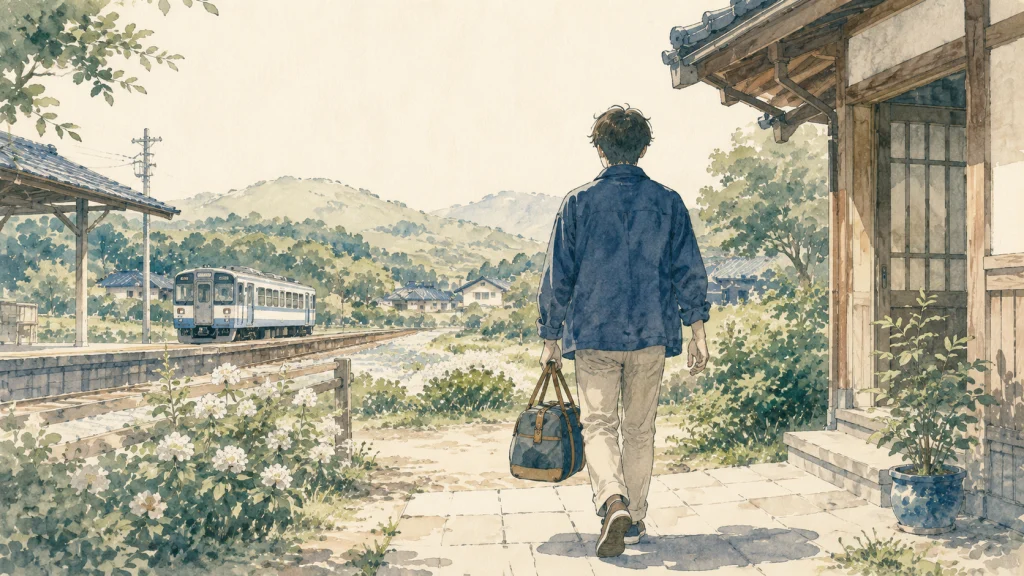 お試しから始める二拠点生活の第一歩を象徴する場面